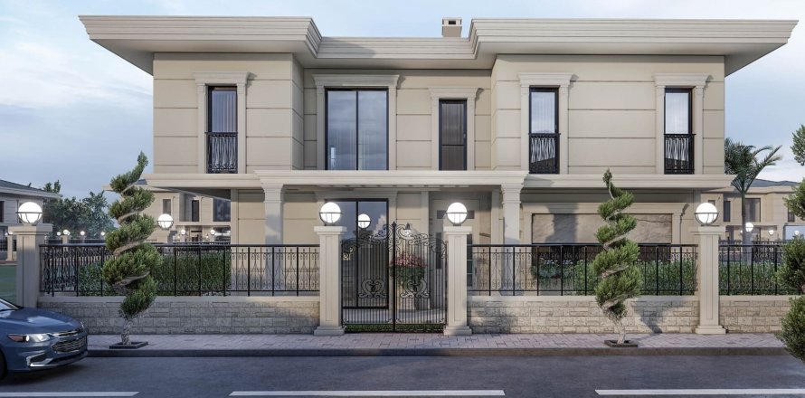Вилла в Sea Palm Villas 5+1, Бююкчекмедже, Стамбул, Турция №90280