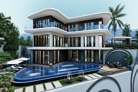 Villa  5+1  Alanya, Antalya, Türkiye №92589