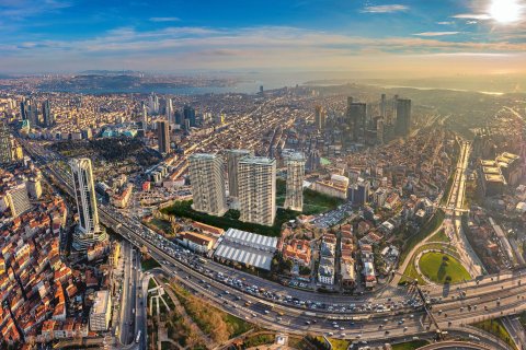 آپارتمان در Sisli،  Istanbul ، ترکیه 1 خوابه ، 99 متر مربع.  شماره 221128 - 14