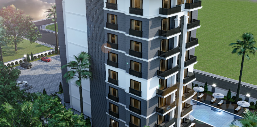 3+1 Penthouse  i Konakli, Antalya, Tyrkiet Nr. 107140