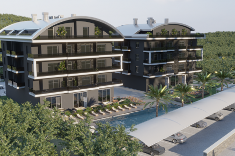 3+1 Takleilighet  i Oba, Antalya, Tyrkia Nr. 98615 - 10
