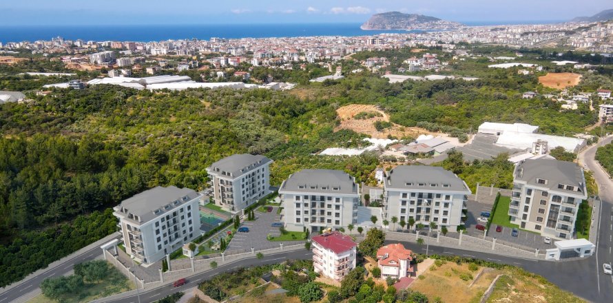 4+1 Penthouse  i Oba, Antalya, Tyrkiet Nr. 107776