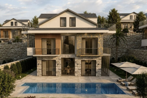 4+1 Villa i Ovacik, Mugla, Turkiet Nr. 228970 - 6