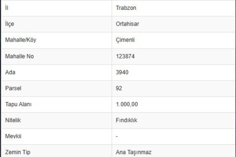Продажа земельного участка в Трабзоне, Турция, №228501 – фото 7