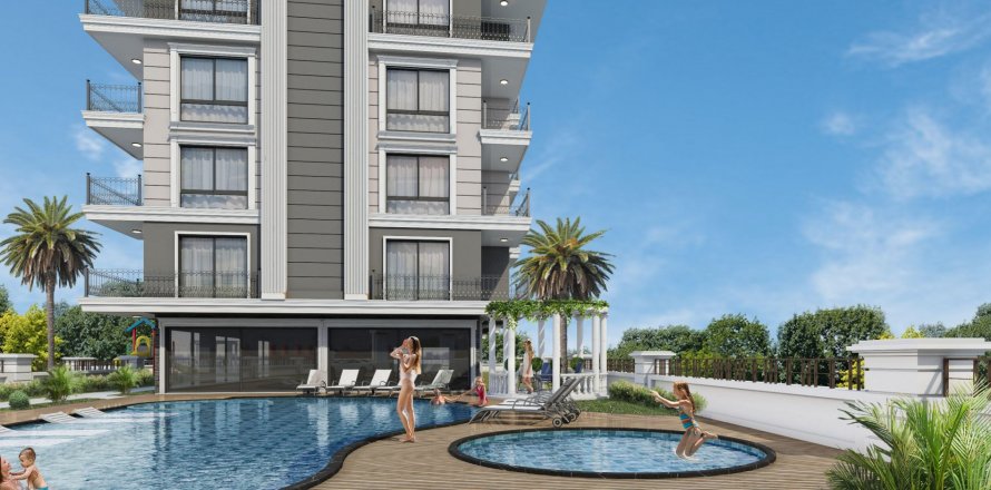2+1 Penthouse in Oba, Antalya, Turkey No. 107616