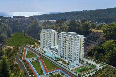 1+1 Lejlighed i Stay Forest Park - Valley Residence, Avsallar, Antalya, Tyrkiet Nr. 96248