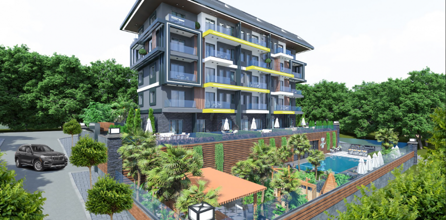Dubleks daire 2+1 Kestel, Antalya, Türkiye №102998
