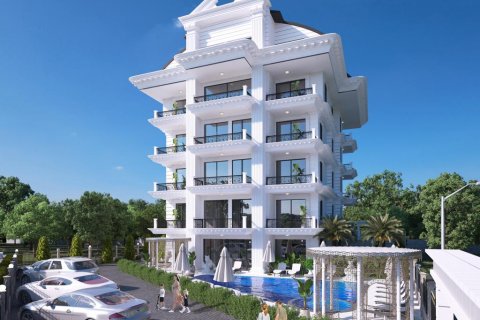 1+1 Lejlighed  i Oba, Antalya, Tyrkiet Nr. 98619