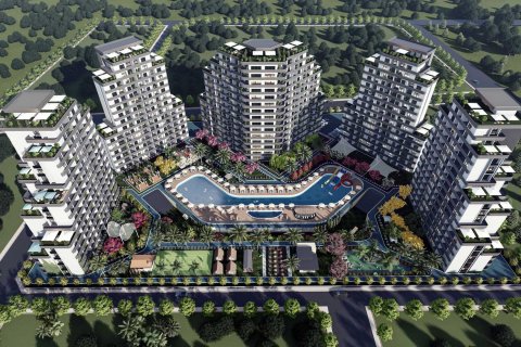 Жилой комплекс Ilkem Miami Soli  в Мезитли, Мерсин, Турция №110439