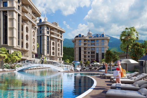 1+1 Lägenhet i Oba, Antalya, Turkiet Nr. 107413 - 6