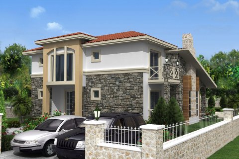ویلا در  Fethiye ، ترکیه 4 خوابه ، 137 متر مربع.  شماره 213287 - 10
