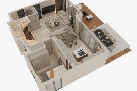 4+1 Villa i Kemer, Antalya, Turkiet Nr. 217156 - 8