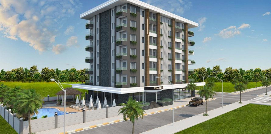 1+1 Wohnung  in Alanya, Antalya, Türkei Nr. 102155
