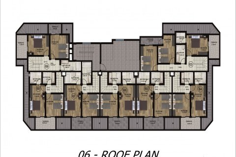 1+1 Wohnung  in Demirtas, Alanya, Antalya, Türkei Nr. 96487 - 21