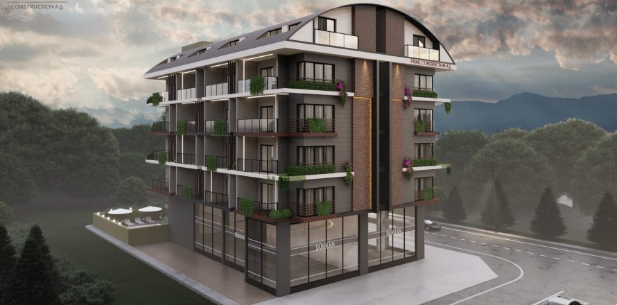 1+1 Lägenhet i Prime Botanic Residence, Mahmutlar, Antalya, Turkiet Nr. 88081