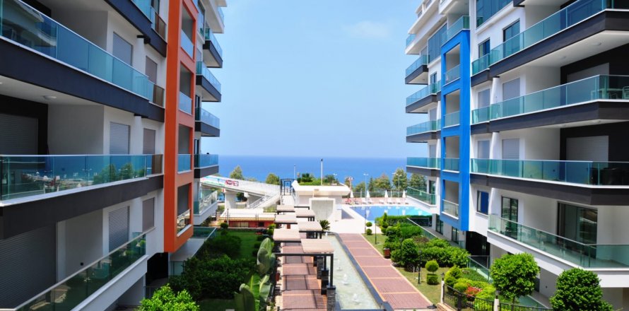 2+1 Lejlighed  i Kargicak, Alanya, Antalya, Tyrkiet Nr. 96486