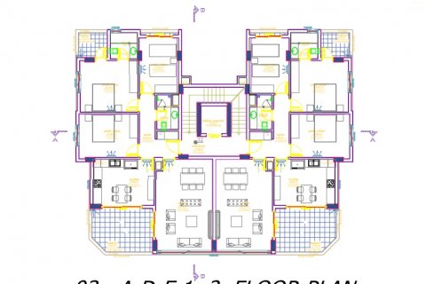 4+1 Leilighet  i Oba, Antalya, Tyrkia Nr. 96483 - 28