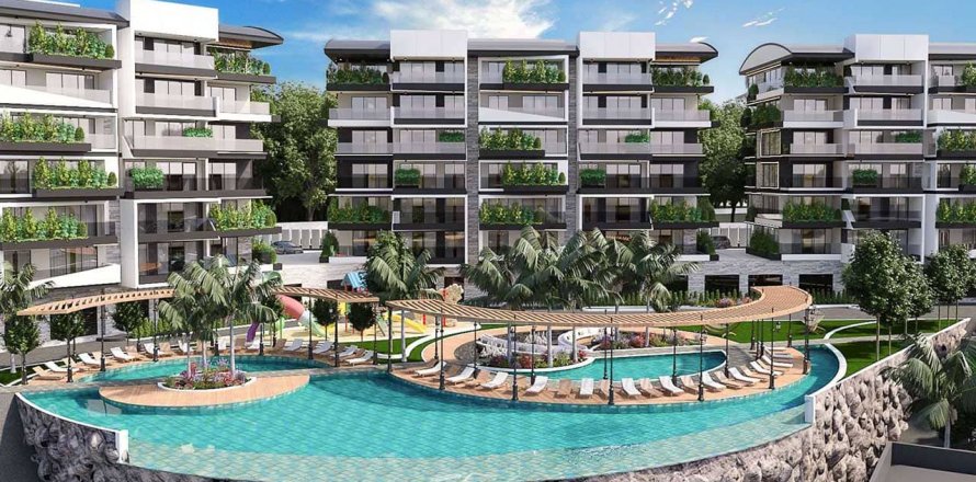 Жилой комплекс Casa Hills в Каргыджаке, Аланья, Анталья, Турция №86854