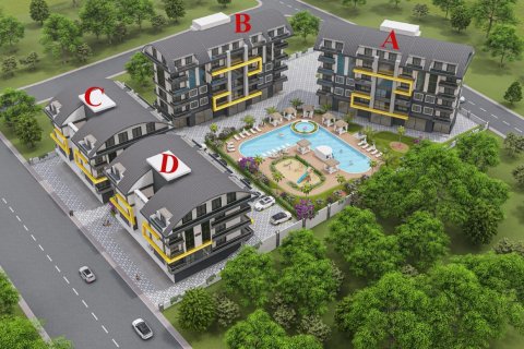 3+1 Leilighet i Oba, Antalya, Tyrkia Nr. 101350 - 2