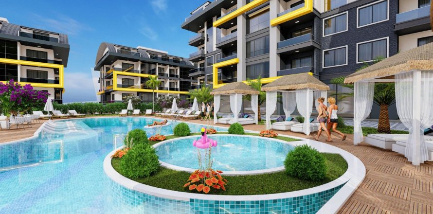 3+1 Leilighet i Oba, Antalya, Tyrkia Nr. 101350