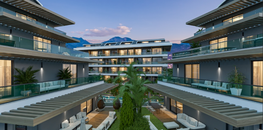 3+1 Wohnung in Oba, Antalya, Türkei Nr. 103222