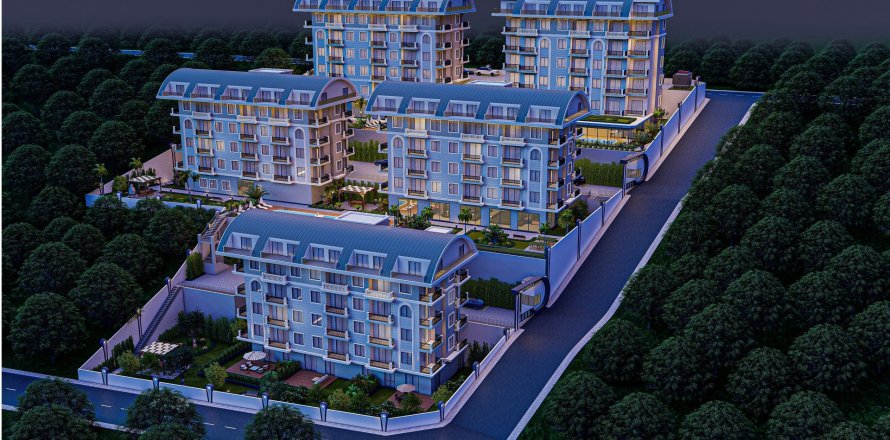 1+1 Lägenhet i Konakli, Antalya, Turkiet Nr. 95351