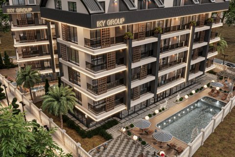 1+1 Lejlighed  i Alanya, Antalya, Tyrkiet Nr. 99405