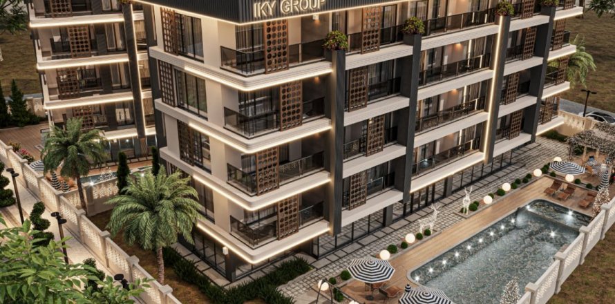 1+1 Apartment in Alanya, Antalya, Turkey No. 99405