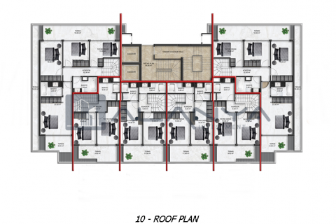 Penthouse for sale  in Demirtas, Alanya, Antalya, Turkey, 2 bedrooms, 92m2, No. 97026 – photo 13