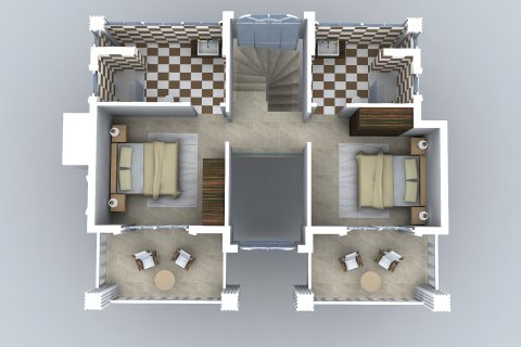4+1 Villa i Oludeniz, Mugla, Turkiet Nr. 212648 - 9