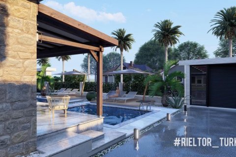 3+1 Villa  i Sida, Antalya, Turkiet Nr. 97082 - 2