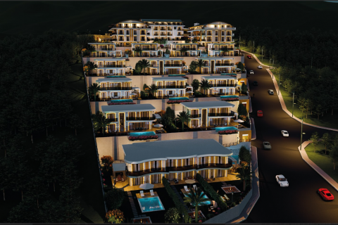 1+1 Lejlighed  i Kargicak, Alanya, Antalya, Tyrkiet Nr. 106907 - 4