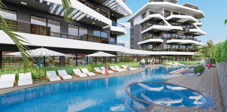1+1 Wohnung in Oba, Antalya, Türkei Nr. 107955