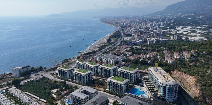 3+1 Lejlighed i Konak Seaside Premium, Kargicak, Alanya, Antalya, Tyrkiet Nr. 228424