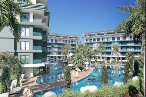 Daire  1+1  Oba, Antalya, Türkiye №105540