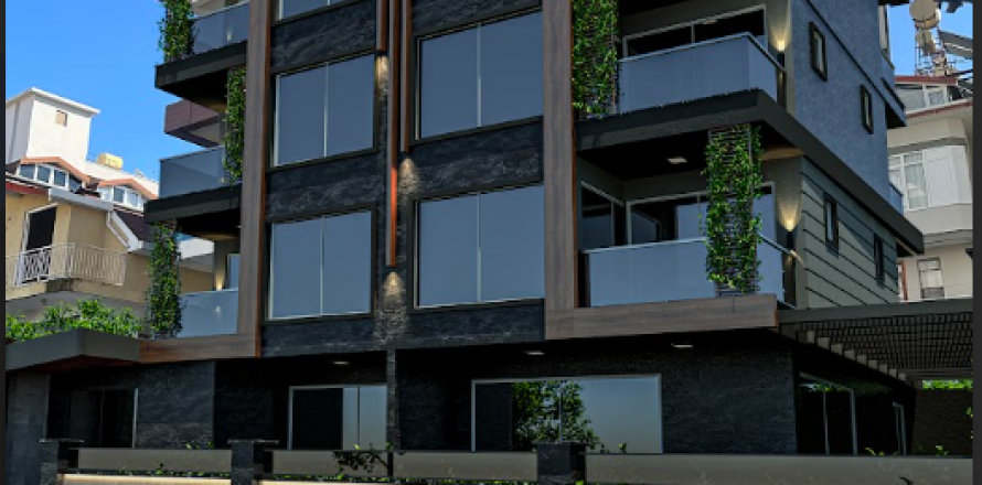 1+1 Leilighet  i Alanya, Antalya, Tyrkia Nr. 107148