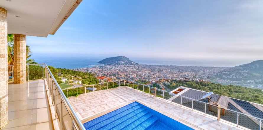 4+1 Villa  i Alanya, Antalya, Turkiet Nr. 108014