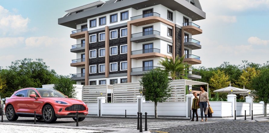 2+1 Leilighet  i Demirtas, Alanya, Antalya, Tyrkia Nr. 102254