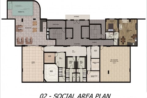 1+1 Wohnung  in Demirtas, Alanya, Antalya, Türkei Nr. 96487 - 19