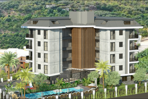 Daire  1+1  Oba, Antalya, Türkiye №102261