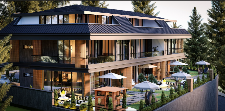 5+2 Villa i Avsallar, Antalya, Tyrkia Nr. 106903