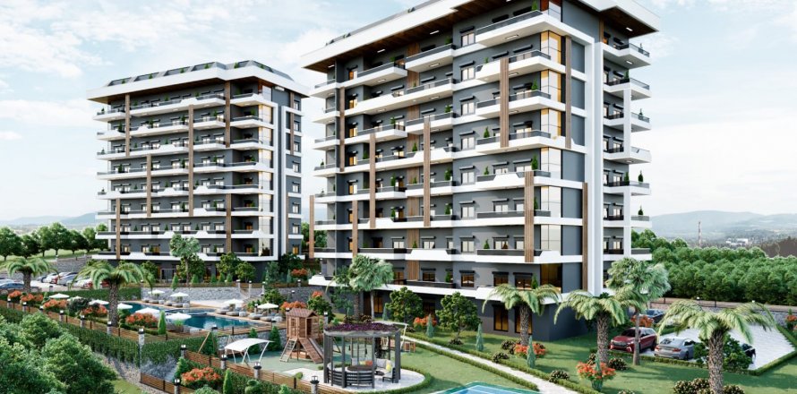 2+1 Takleilighet i Konakli, Antalya, Tyrkia Nr. 92081