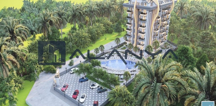 2+1 Penthouse i Gazipasa, Antalya, Tyrkiet Nr. 96864