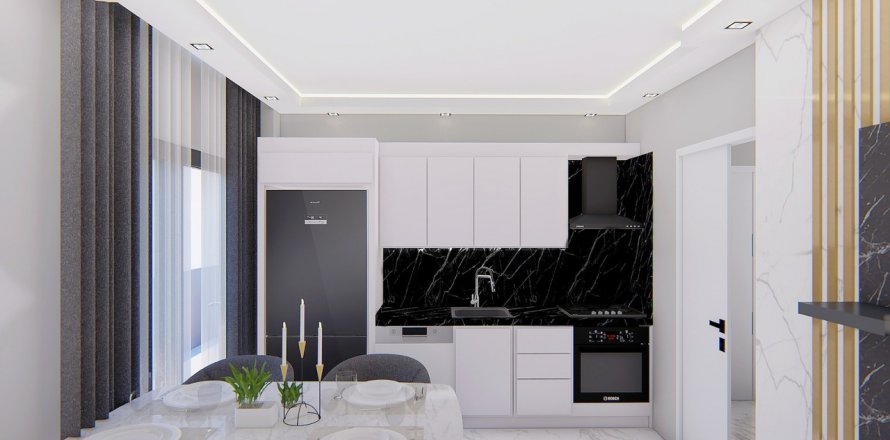 2+1 Lejlighed i Alanya, Antalya, Tyrkiet Nr. 91585