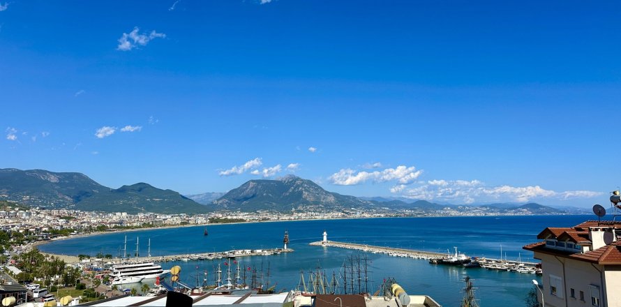 2+1 Villa  i Alanya, Antalya, Tyrkia Nr. 216404