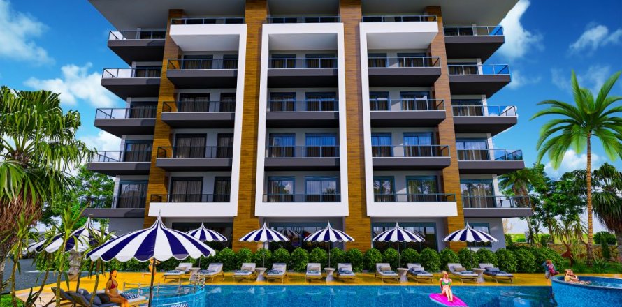Daire 2+1 Tosmur, Alanya, Antalya, Türkiye №97733
