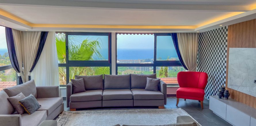 4+1 Villa  i Kargicak, Alanya, Antalya, Turkiet Nr. 135572