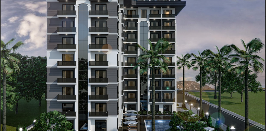 2+1 Takleilighet i Konakli, Antalya, Tyrkia Nr. 107139