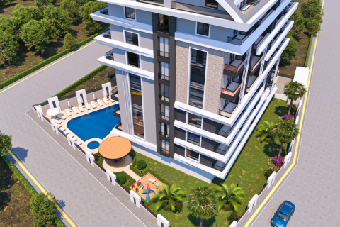 3+1 Takvåning  i Alanya, Antalya, Turkiet Nr. 104366 - 4