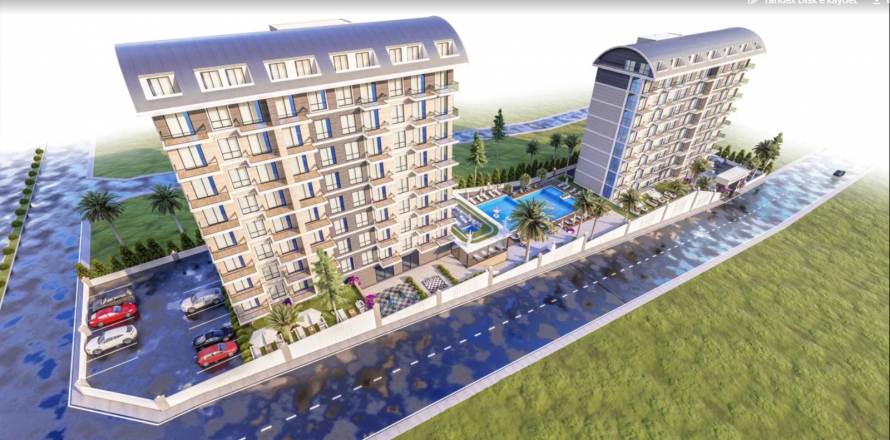 1+1 Leilighet  i Konakli, Antalya, Tyrkia Nr. 103384